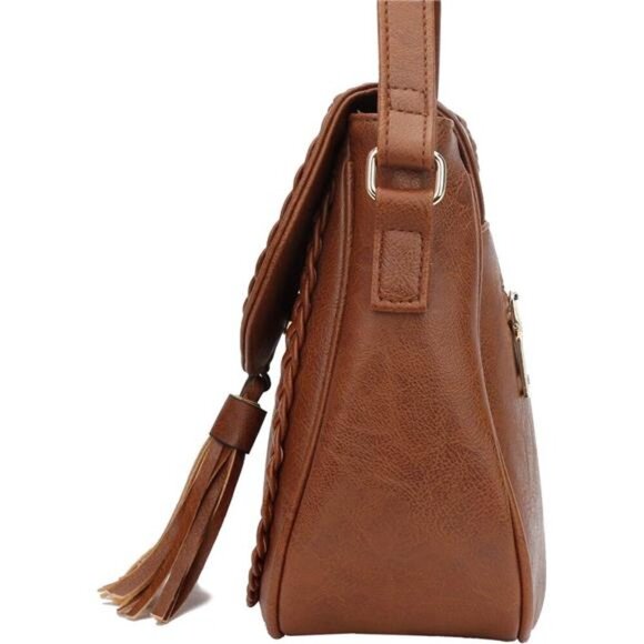 Casual Flap Saddle Crossbody Bags for Women Purses and Handbags - Picture 4 of 8
